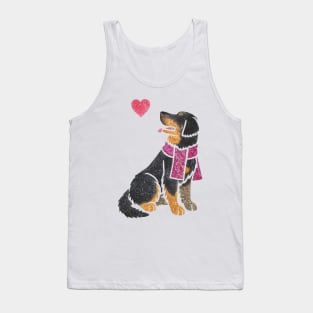 Watercolour Hovawart dog Tank Top